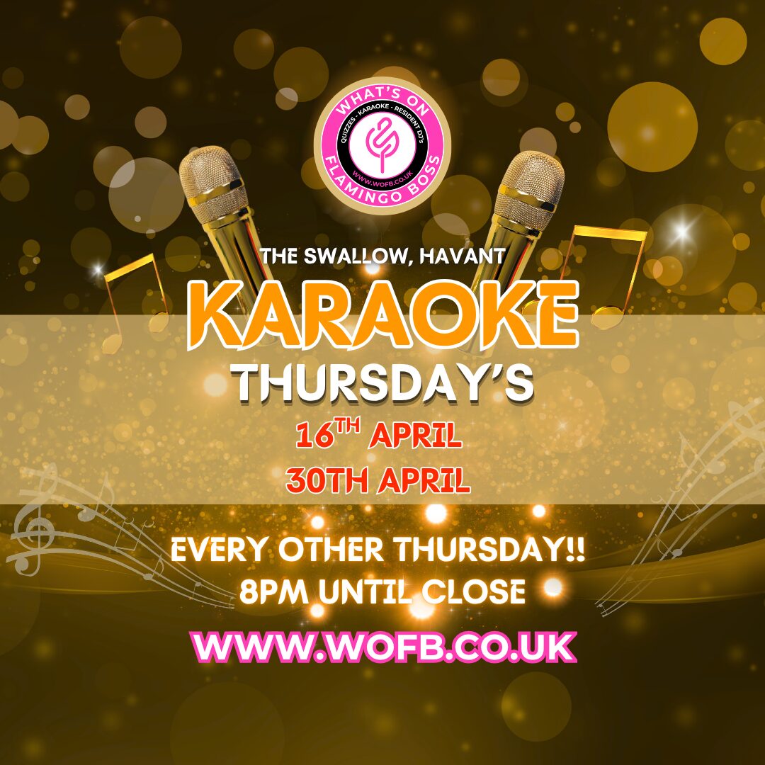 Swallow Karaoke - Reel (1080 x 1080 px)